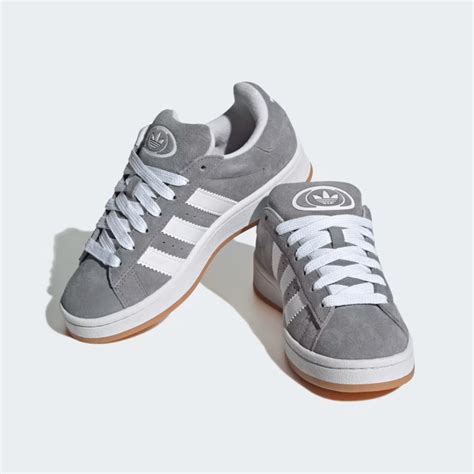 adidas campus 00s grey junior|adidas campus 00s grey kids.